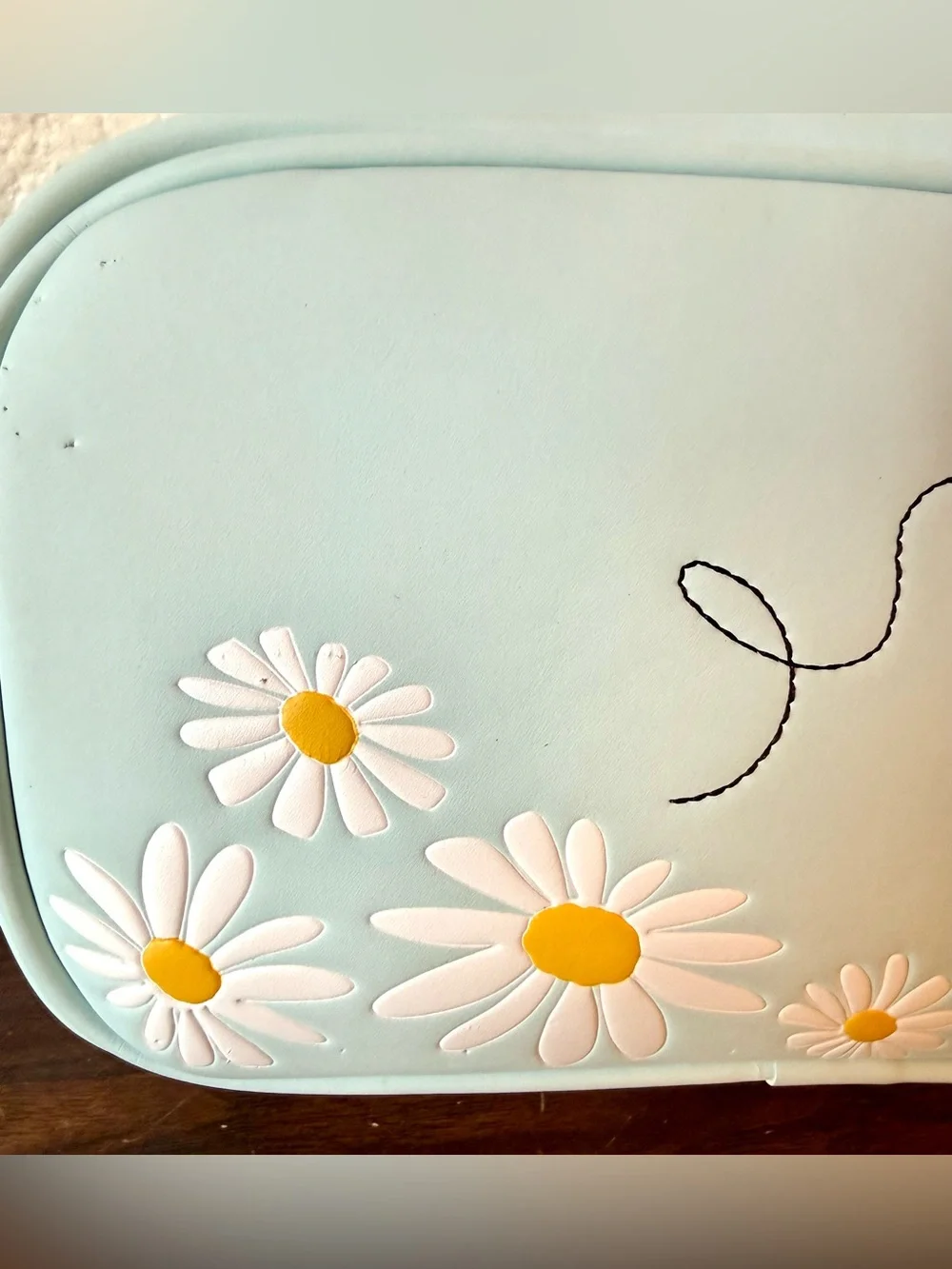 Disney Loungefly Pastel Blue Eeyore Daisy Crossbody Bag Winnie the Pooh